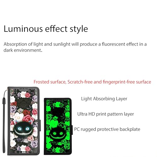 Aroepurt Coque Compatible pour Kalley Element Play Coque Étui Housse Case Support [avec Film Protecteur HD d'une dureté de 9H] [Blocage RFID][Effet Lumineux Sombre] LPT-LZM – vue 4