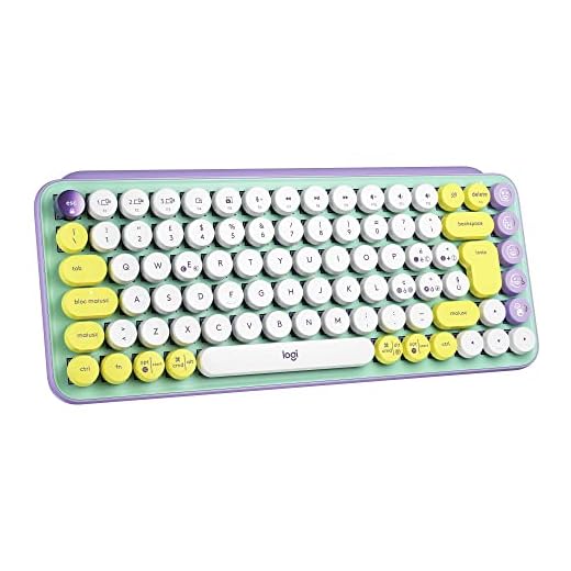 LOGITECH - INPUT DEVICES Pop Keys WRLS Mech.KEYB. Emoji Daydream-Mint - ITA - MEDITER