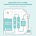SimPure Y7P-BW UV Countertop Reverse Osmosis Water Filter, NSF/ANSI 58 Certified, 5 Stage RO Water Filtration System, Water Purifier for Home, 4: 1 Pure to Drain, BPA Free (No Installation Required)
