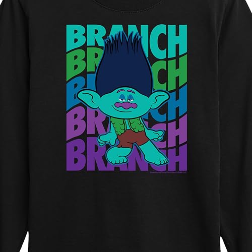 HYBRID APPAREL Trolls - Branch Stacked - Toddler & Youth Long Sleeve Graphic T-Shirt3
