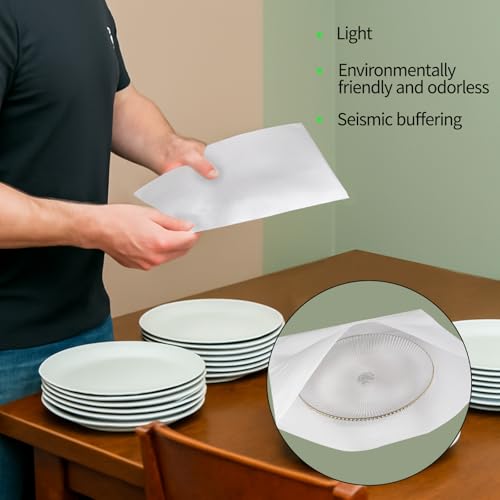 TERRARIDE Premium Luftpolsterfolie 100Stk Luftpolsterfolie Umzugskartons Schaumstoffverpackung Umzugsverpackung Umzugsmaterial Schaumfolie für Umzug Geschirr Lagerung Polstermaterial (30cm*30cm)