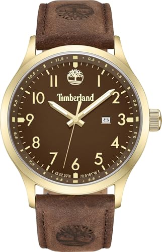 Montre Timberland TRUMBULL TDWGB0010104 montre-bracelet étanche en cuir homme