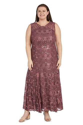 Image of R&M Richards Women's Starlit Siren Sequin Gown