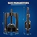 GEAROLL U Joint Pullers Automotive, Universal Joint Extractor 10105 Extractor U-Joint Removal Press Tool for Automotive Trucks, Cars, Class 1-3