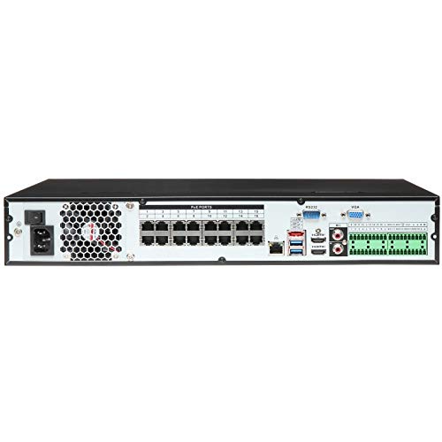 Dahua Pro NVR5416-16P-4KS2 1.5U Czarny Sieciowy Rejestrator Wideo (NVR), DHI-NVR5416-16P-4KS2