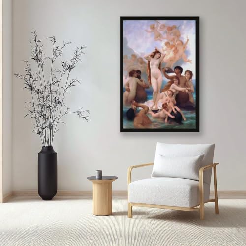 Tableau La naissance de Vénus Bouguereau 50x76 cm décor bureau