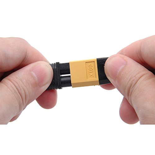 UY CHAN Original XT60 Male Bullet Connector to Male DC 5.5mm X 2.5mm DC5525 Power Cable for TS100 Soldering Iron Outdoor Field Repairing (XT60 to DC5525) - Thumbnail 5