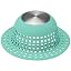 Aluvor Silicone Bathtub Drain Hair Catcher - 3 Pack Teal Strainer For 1.48'' To 1.76'' Drains, All-in-One Shower Protector