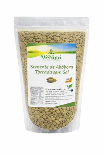 Semente de Abóbora Torrada sem Sal Wenutri 500g