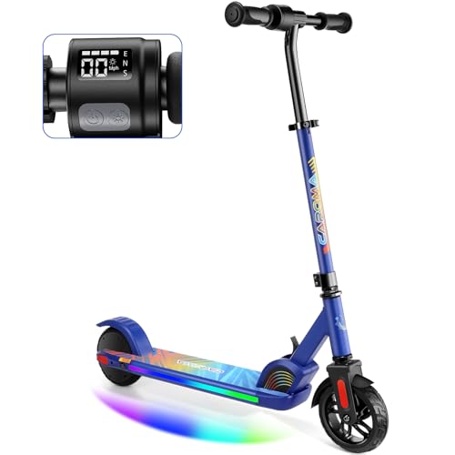 Scoot4kids Elektroroller Für Kinder 6-12 Jahre - 130W Motor, 14 Km/h, 8km Reichweite