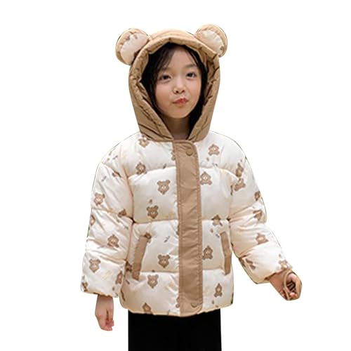 Kids Boy Girl Puffer Jackets Winter Warm Down Jacket Hooded Lightweight Packable Soft Coat Casual Outwear