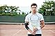 AGILE NOW® Ellenbogenbandage stabilisiert & schützt die Gelenke – rutschfeste Tennisarm Bandage für Damen & Herren – geeignet für alle Sportarten wie Tennis, Gewichtheben, Golf & Co (L | Blau)