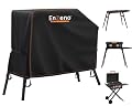 Enzeno Grill Cover for Blackstone 22 inch Griddle with Hood and Stand,Barbeque Griddle Cover Waterproof,BBQ Gas Grill Cover with Windproof Straps,Griddle Accessories for Blackstone 22 and 17 inch