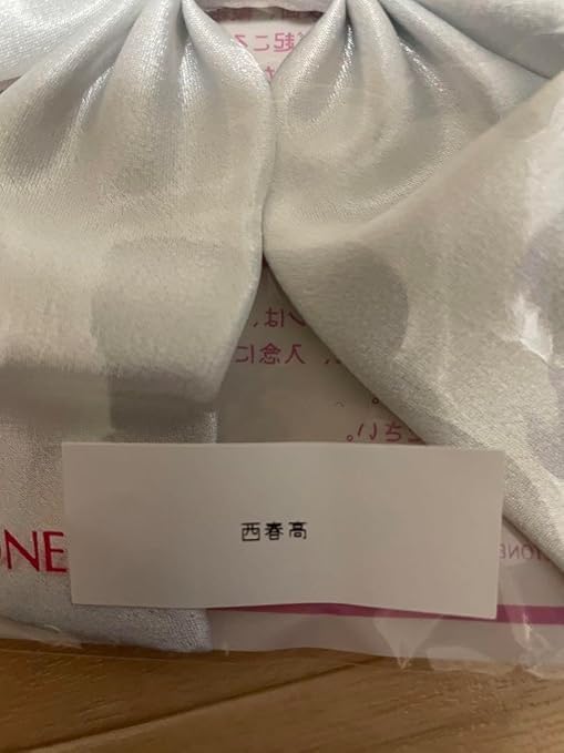 愛知県立西春高校 指定リボン 白 もうすぐ廃盤