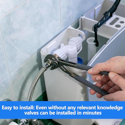 Spülkasten Ersatzteile, Schwimmerventil Spülkasten G 1/2 Zoll Füllventil Toilettenspülung Schwimmer Spülkasten für seitliche Toilettenspülkästen