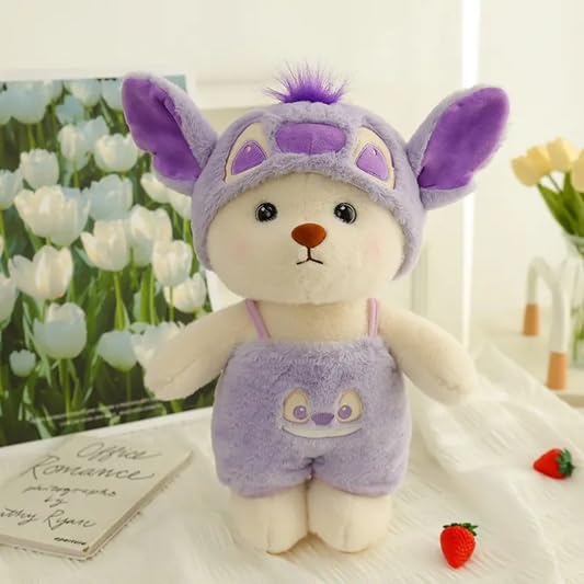 Image of SCOOBA Exclusive Teddy for Your Loved Ones 35cm Height (Purple Cap Teddy)