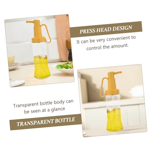 Botella dispensadora multiusos para salsas que evita manchas en tu cocina y barbacoa 4