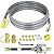 Bghdas 15 Feet Propane to Natural Gas Conversion Kit Compatible with Weber Genesis, Genesis II, Spirit, Spirit II Grills, 15FT Natural Gas Hose with Regulator Weber Propane Grills