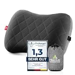 HIKENTURE – HIKENTURE Aufblasbares Camping/Reise Kissen mit Abziehbarem 