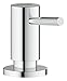GROHE Distributeur de savon encastrable, distributeur savon cuisine, distributeur savon liquide capacité de 500ml, installation et nettoyage facile, chromé, 40535000 (Import Allemagne)