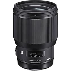 Objetivos Sigma Art Para Nikon Sigma F1,4 DG Af HSM Art - Objetivo para cámara para réflex (85 mm) negro