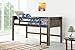 DONCO 0318A-TBS Twin Barn Door Low Loft in Brushed Shadow