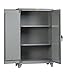 Little Giant SSL2-A-2448-PBD High Capacity Storage Cabinet with Pegboard Doors, 24" x 48", Gray