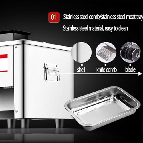 Máquina profesional cortadora de carne eléctrica miniatura 4