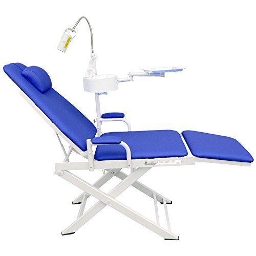 New Configuration Dental Portable Chair Overhead Cold Light with Cuspidor Tray Dentist Mobile Unit Type GU-109(A)-2 - Thumbnail 3
