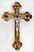 tesori Bethlehem olive Wood Crucifix/Wall Cross ornata con olive...