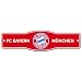 WinCraft FC Bayern Munchen 4" x 17" Street Sign Futbol - German Bundesliga