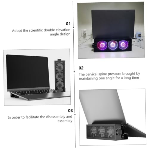 Kisangel Speed RGB Base con Ventilador para Laptop miniatura 3