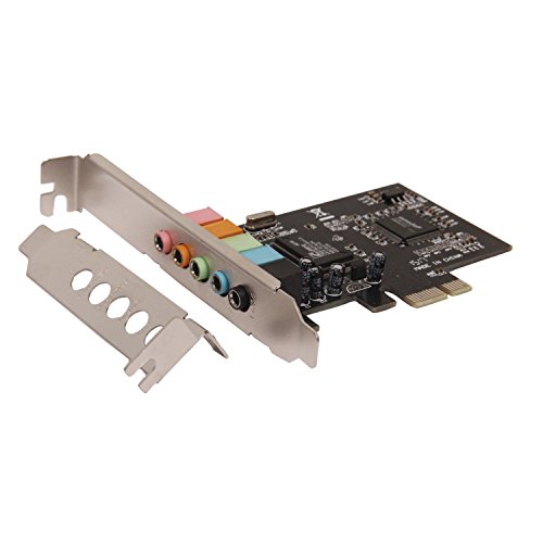 EiRA PCI-E to Sound Card (5.1 Channel) with 3.5 mm Stereo line-in/Out Jack (Compatible with x1/x4/x8/x16 Slots) ER-1010 - Image 2