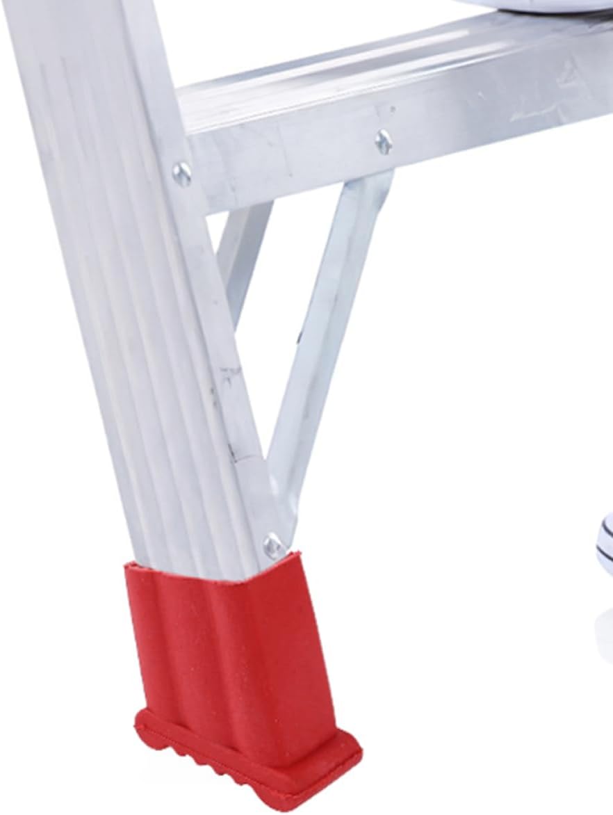 16pcs Rubber Ladder Feet Covers Non- Safety Pads for Extension Ladders Skid Foot Pads Easy Installation for Enhanced Floor and Stability