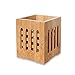 Seau De Rangement Vaisselle En Bois BoîTe De Rangement De Vaisselle Multifonctionnelle Range-Couverts En Bois BoîTe De Rangement Multifonctionnelle En Bois Pour Ustensiles De Cuisine, Pratique.
