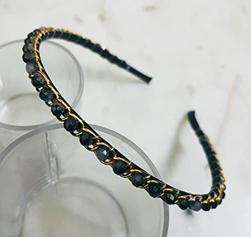 Image of Handcrafted Pearl & Stone Hair Headband for Women and Girls | Stylish Party, Wedding & Festive