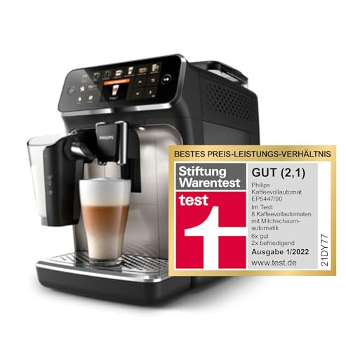 Philips Series 5400 Kaffeevollautomat & Siemens Pflegeset für Kaffeevollautomaten TZ80004A – Bild 3