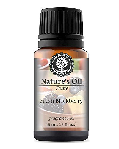 Fresh Blackberry Fragrance Oil (15ml) For Diffusers, Soap Making, Candles, Lotion, Home Scents, Linen Spray, Bath Bombs, Slime