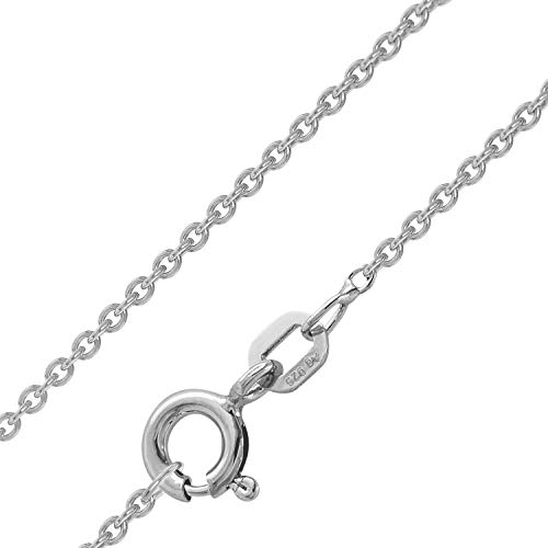 Juego de joyas de plata de ley 925 trendor de 50 cm para mujer 4