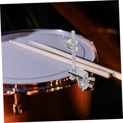 ibasenice Extension Cowbell Clamp Holder Drum Clip Mount para Bombo Instrumento Musical miniatura 6
