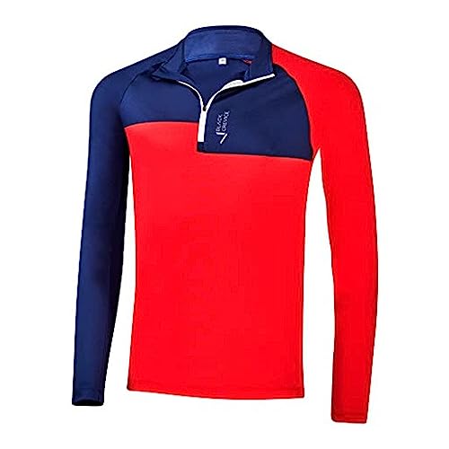 Black Crevice shirt fonctionnel zippé avec finitions haut de gamme