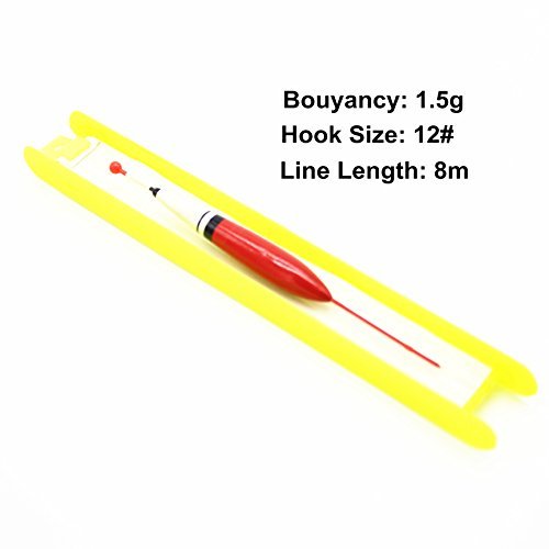Agape Fishing Float Fishing Bobber with Hook and Lead and Fishing Line 1.5G Buoyancy for Easy Fishing TP22034