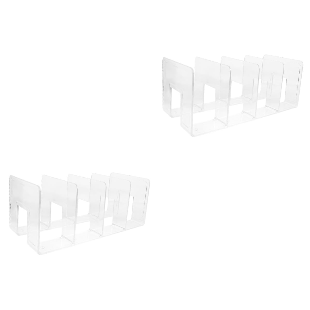 Support Multifonction Acrylique Housoutil pour Enrayer le Désordre et Trier vos Documents - 8