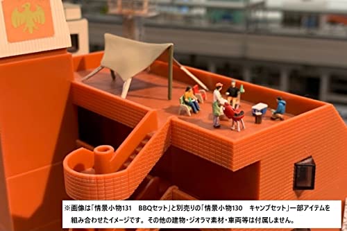 Kit de barbecue pour diorama 131 : la solution pour animer vos extérieurs