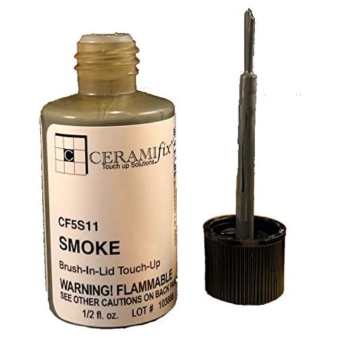 Ceramifix .5 oz Smoke Touch up Paint for Tile, Appliances and More Cover