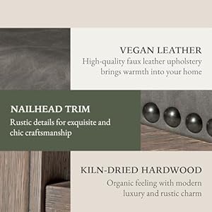 Maven Lane Adrien 26 Inch Counter Height Backless Saddle Barstool in Reclaimed Oak Finish with Ronan Stone Vegan Leather Cushion Seat Maven Lane Adrien 26 Inch Counter Height Backless Saddle Barstool in Reclaimed Oak Finish with Ronan Stone Vegan Leather Cushion Seat