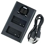 Station double pour chargement de jusqu'à 2 batteries sur un port USB comme sur PC ou powerbank | Avec témoin de charge