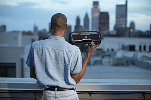 Image of Altec Lansing RockBox - Waterproof, Wireless, Bluetooth Speaker, Floating, IP67, Portable Speaker, Strong Bass, Rich Stereo System, Microphone, 100 ft Range, Lightweight, 12-Hour Battery, LED Lights