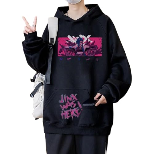 brief chickade Unisex Arcane Jinx Pullover Hoodie for Men Women Regular Fit Hooded Sweatshirt Full Sleeves Solid Jumper Sweatshirt for Boys/Girls-picture-37