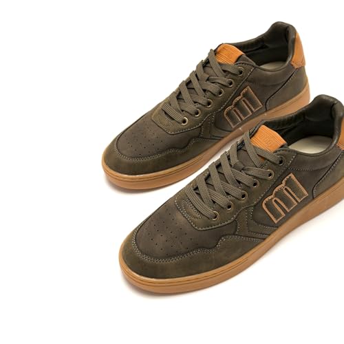 Mtng Para Hombre. 84823 Zapatillas Colton Verde (43), Plano, Cordones, Casual - 6
